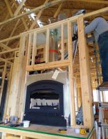 installation photo (2)-min Storey Fireplace fireplace contractors Dallas TX installing stone fireplace surround